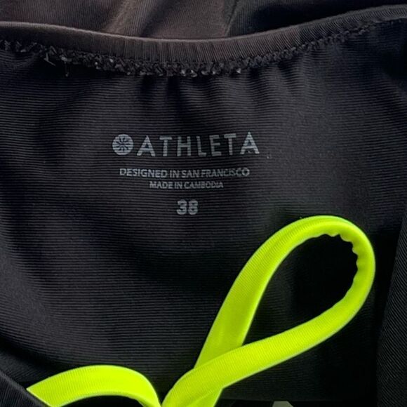 Athleta Women's Freestyle Camo One Piece Swimsuit Size 38 - Picture 6 of 7